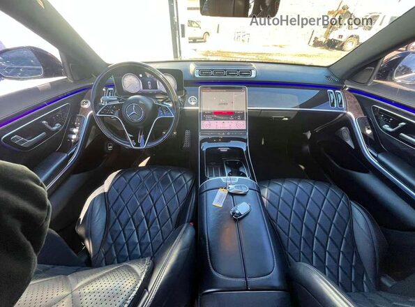 W1K6G7GB6MA058867 2021 MERCEDES-BENZ S Черный 