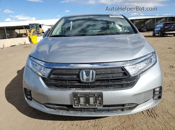 5FNRL6H56MB000609 2021 HONDA ODYSSEY Серебряный Вид спереди