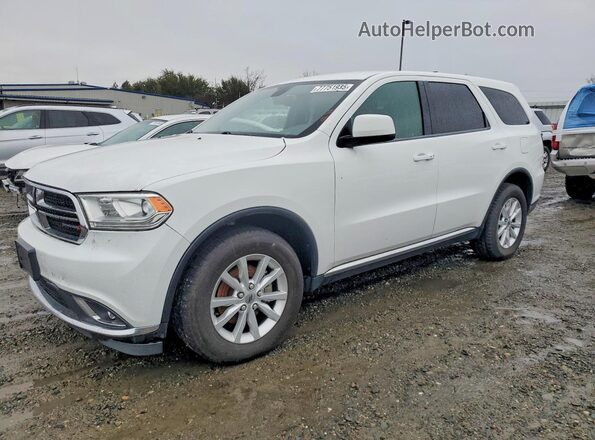 1C4RDJAG6KC585892 2019 DODGE DURANGO Белый 