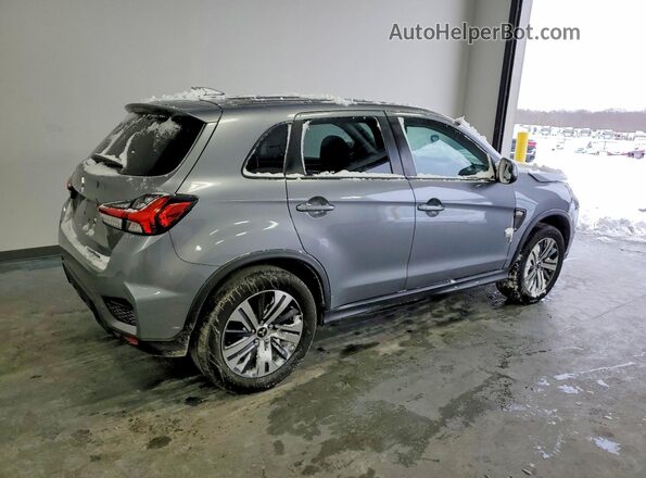 JA4APUAU1MU004009 2021 MITSUBISHI OUTLANDER Gray 