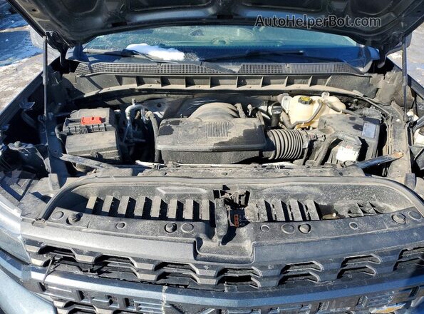1GCRYBEH2LZ359375 2020 CHEVROLET SILVERADO Gray ძრავის განყოფილების ხედი