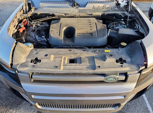SALE27RU2M2040338 2021 LAND ROVER DEFENDER Gray Engine compartment view