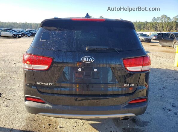 5XYPH4A54HG275739 2017 KIA SORENTO Black 