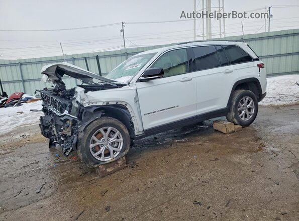 1C4RJHBG7N8558532 2022 JEEP GRAND CHER White Հետևի ձախ