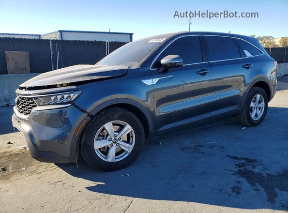 5XYRG4LC6MG001931 2021 KIA SORENTO Зеленый Задняя левая четверть