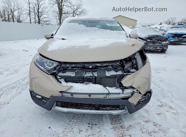 2HKRW2H56KH627096 2019 HONDA CR-V Бежевый 