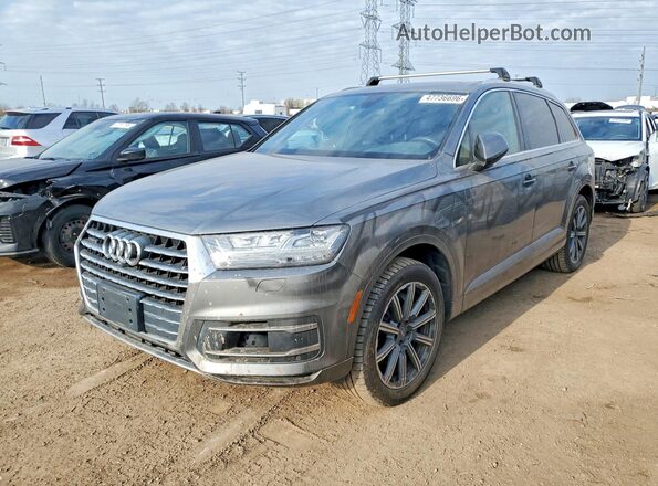 WA1LAAF78HD017793 2017 AUDI Q7 Gray Rear left