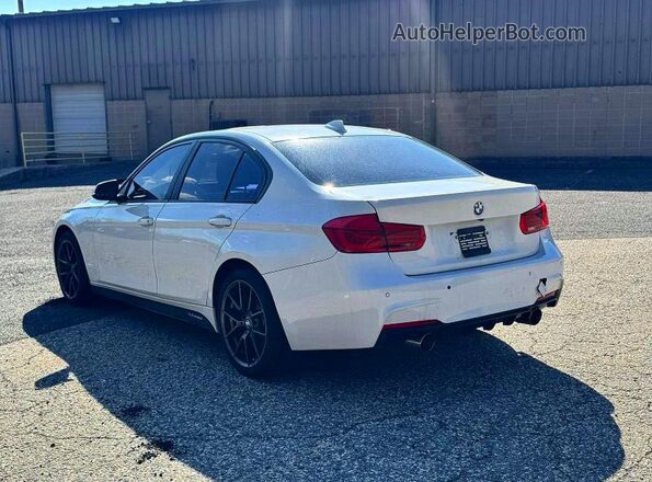 WBA8E5G32HNU45255 2017 BMW 3 SERIES White Tył prawy