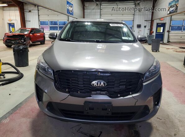5XYPG4A56KG446582 2019 KIA SORENTO Silver 