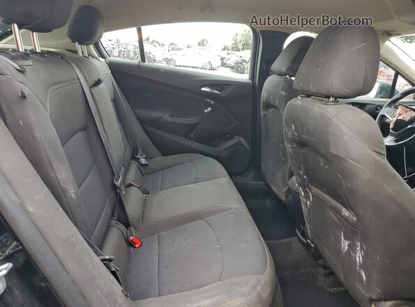3G1BE6SM7HS612867 2017 CHEVROLET CRUZE Black Вид задніх сидінь