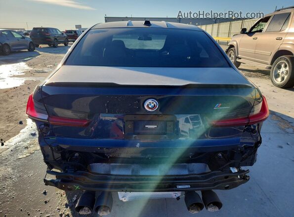 WBS43AY04PFN35500 2023 BMW M3 Синий Вид сзади