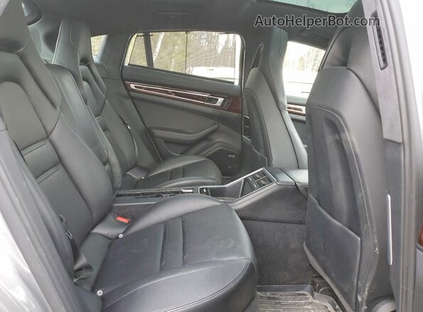 WP0AH2A79KL147049 2019 PORSCHE PANAMERA Silver უკანა სალონის ხედი