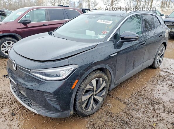 WVGDMPE2XMP013677 2021 VOLKSWAGEN ID.4 Black Задня ліва чверть