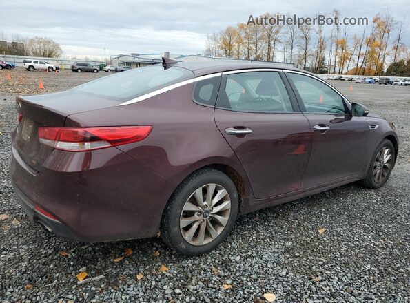 5XXGT4L31HG130608 2017 KIA OPTIMA Burgundy 