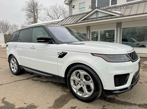 SALWR2RV2KA423131 2019 LAND ROVER RANGE Белый Задняя левая четверть