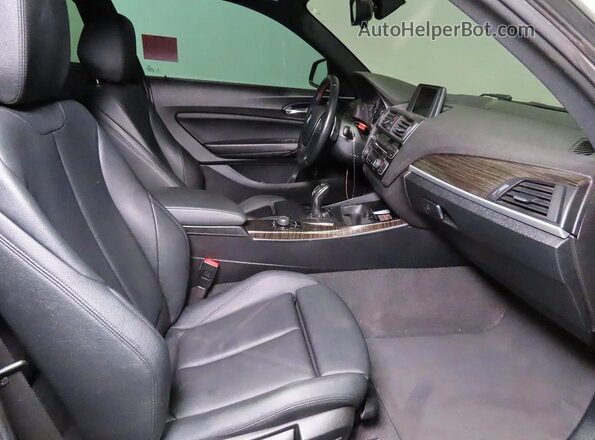 WBA1F9C54GV544669 2016 BMW 2 SERIES Black Widok z tyłu