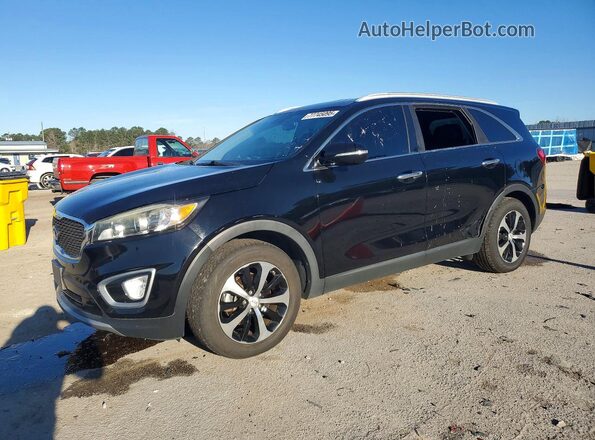 5XYPH4A54HG275739 2017 KIA SORENTO Black 