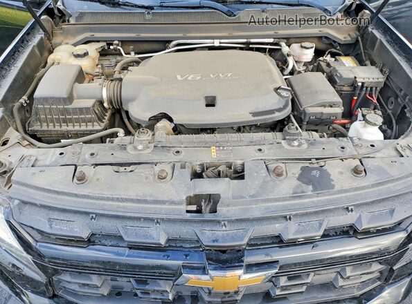 1GCGSBEN1N1106399 2022 CHEVROLET COLORADO Black Rear interior view