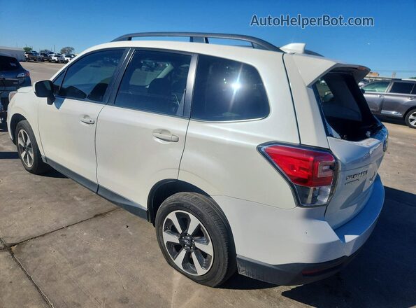 JF2SJAEC8JH415456 2018 SUBARU FORESTER 2.5 White Задня права чверть