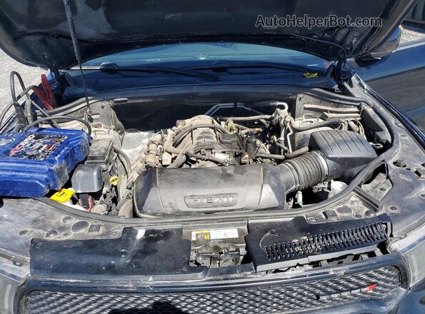 1C4SDJCT2LC220705 2020 DODGE DURANGO Black Vista de la etiqueta del VIN