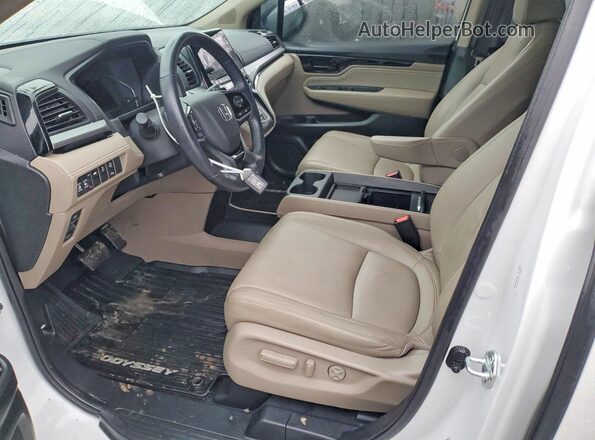 5FNRL6H81NB049132 2022 HONDA ODYSSEY White Widok deski rozdzielczej