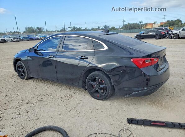 1G1ZB5ST9HF104834 2017 CHEVROLET MALIBU Черный 