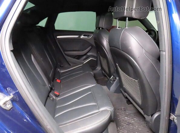 WAUB1GFF6KA100141 2019 AUDI S3 Blue Սալոնի դիմացի տեսք