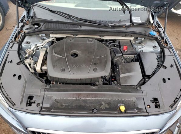 YV1A22ML9H1010847 2017 VOLVO S90 Blue Вид підкапотного простору