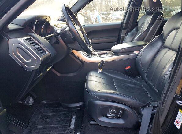 SALWR2VF6GA632426 2016 LAND ROVER RANGE ROVER Black Widok deski rozdzielczej