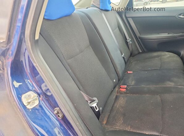 3N1AB7AP9KY326944 2019 NISSAN SENTRA Синий 