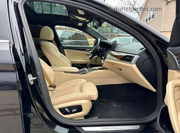 WBAJR7C00LWW62917 2020 BMW 5 SERIES Black Rear view