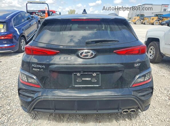 KM8K33A34NU868461 2022 HYUNDAI KONA Black 