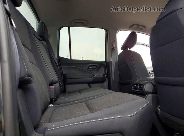 5FPYK3F22SB026215 2025 HONDA RIDGELINE Black უკანა სალონის ხედი