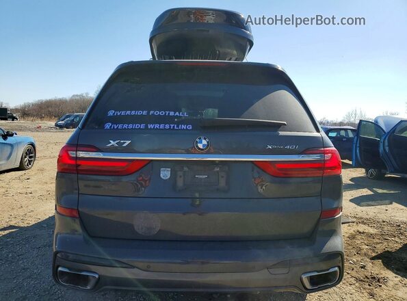 5UXCW2C06M9F88458 2021 BMW X7 Угольный Вид салона спереди