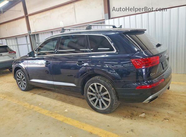 WA1LAAF76HD035161 2017 AUDI Q7 Blue Tył prawy