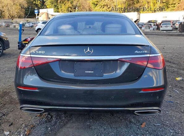 W1K6G7GBXNA121955 2022 MERCEDES-BENZ S-CLASS Черный 