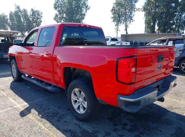 3GCPCREC9JG584585 2018 CHEVROLET SILVERADO Red უკანა მარჯვენა