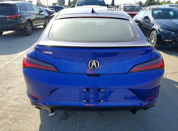 19UDE4H64SA009656 2025 ACURA INTEGRA Blue Vista interior delantera