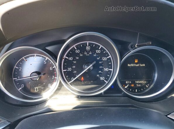 JM1GL1VM2K1500780 2019 MAZDA 6 Silver უკანა სავარძლების ხედი