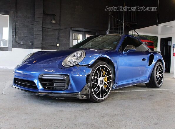 WP0AD2A91JS156295 2018 PORSCHE 911 Blue უკანა მარჯვენა