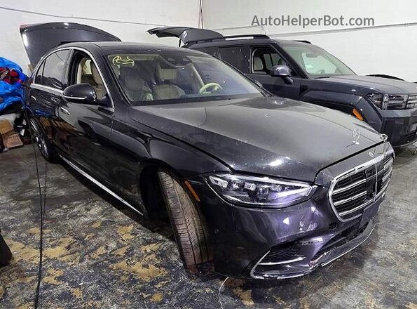 W1K6G7GBXNA121955 2022 MERCEDES-BENZ S-CLASS Черный 