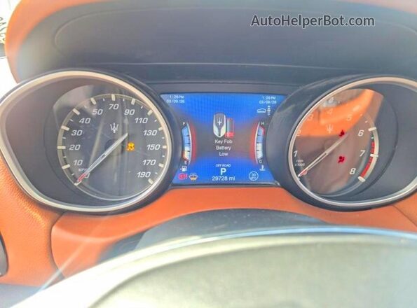 ZN661XUL6JX304431 2018 MASERATI LEVANTE Blue 
