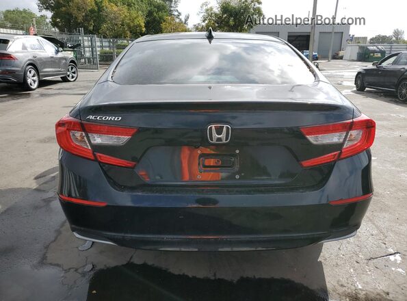 1HGCV1F16NA043314 2022 HONDA ACCORD Черный Вид салона спереди
