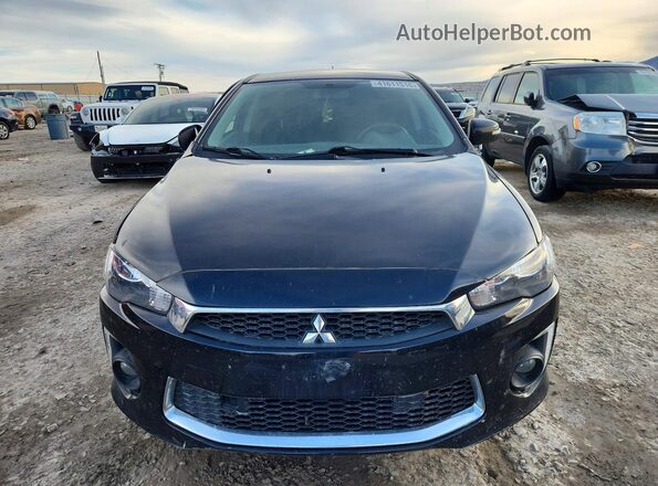 JA32U2FU5GU007868 2016 MITSUBISHI LANCER Black Widok z tyłu