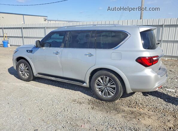 JN8AZ2NF6L9703304 2020 INFINITI QX80 Silver Հետևի աջ