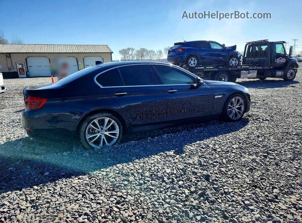 WBA5B3C59GG257715 2016 BMW 5 SERIES Black Przód prawy