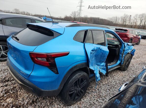 KL77LKEP4SC104996 2025 CHEVROLET TRAX Blue უკანა მარჯვენა