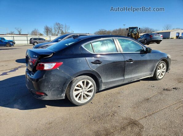 19UDE2F38HA016258 2017 ACURA ILX Черный Задняя правая четверть