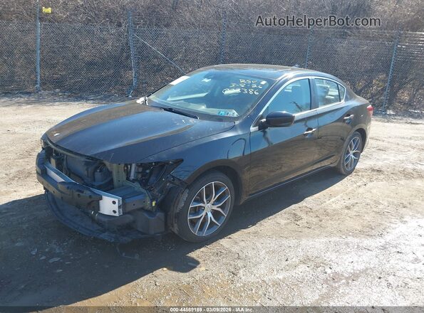 19UDE2F70MA003386 2021 ACURA ILX Black Առջևի ձախ երեք քառորդ տեսարան