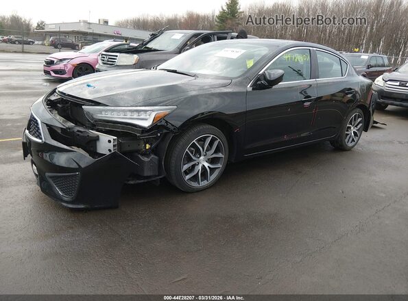19UDE2F71MA001534 2021 ACURA ILX Black წინა მარცხენა ხედი სამი მეოთხედიდან
